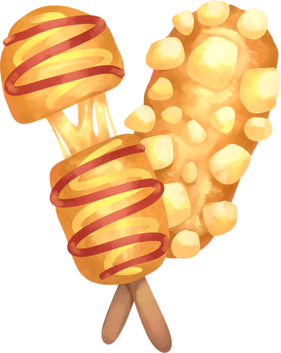 Korean corn dog